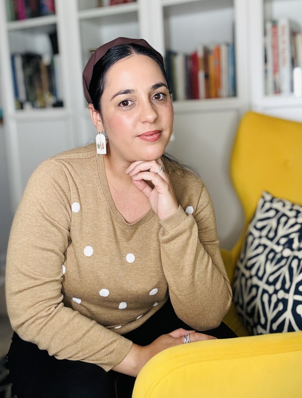Retrato de la autora Elisa Sainz Triana
